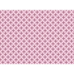 Placa em E.V.A. (estampado) 60x40cm Xadrez Rosa 2mm - Make+