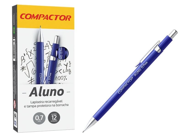LAPISEIRA COMPACTOR ALUNO 0,7MM SORT