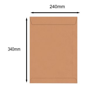 Envelope A4 saco (natural) 240x340