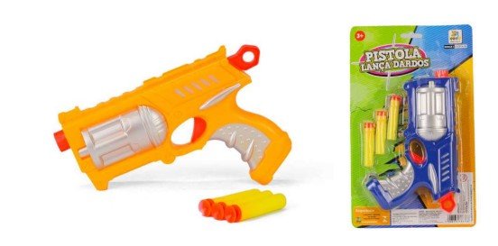 PISTOLA LANÇA DARDOS