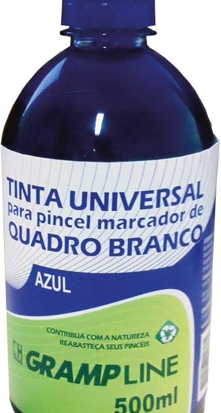TINTA MARCADOR QUADRO BRANCO REABASTECEDOR GE-500ML AZUL UNIDADE 511700201 - GRAMP LINE