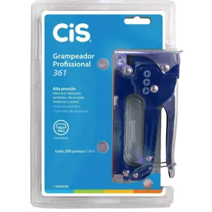 GRAMPEADOR TAPECEIRO CIS-361 P/GRAMPOS 4MM A 8MM UNIDADE 5.4900 - SERTIC