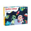 QUEBRA-CABECA MADEIRA ESPACIAL 9 PECAS 24X16X5CM UNIDADE 792465 - COLUNA