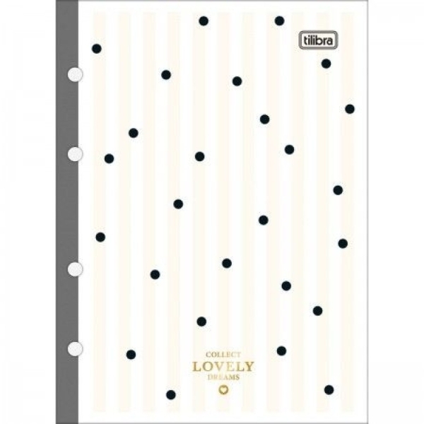 BLOCO PARA FICHARIO COLEGIAL WEST VILLAGE 80FLS. - TILIBRA