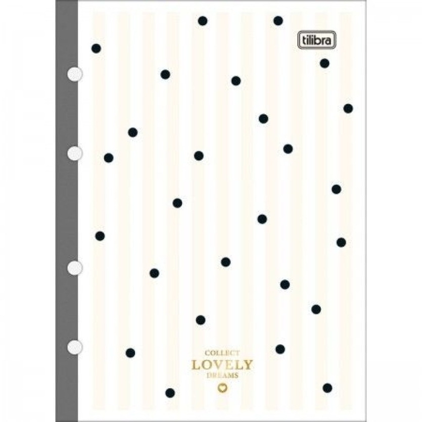 BLOCO PARA FICHARIO COLEGIAL WEST VILLAGE 80FLS. - TILIBRA