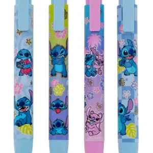 BORRACHA CANETA STITCH 4 MODELOS  - MOLIN