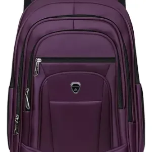 MOCHILA REFORÇADA DE COSTA - COR ROXA