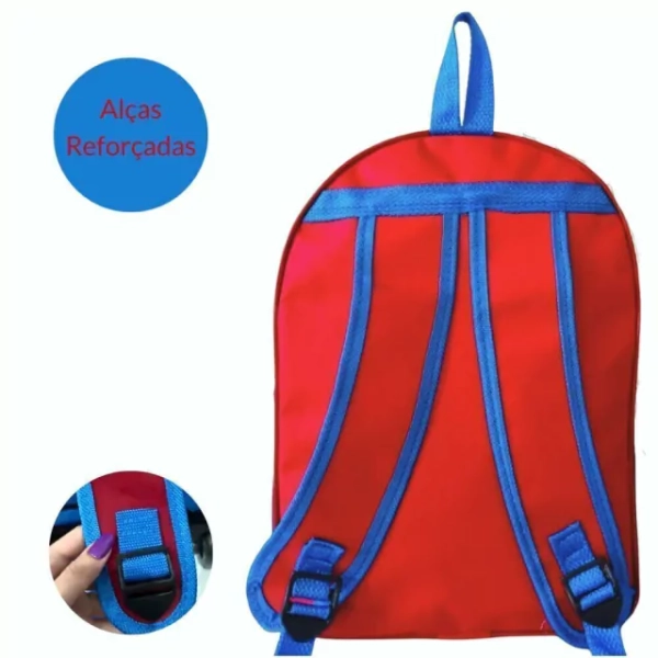 MOCHILA DE COSTAS SPIDER BÁSICA - 2 BOLSOS - Image 4