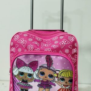 MOCHILA DE RODINHA PEQUENA BÁSICA LOL - 2 BOLSOS