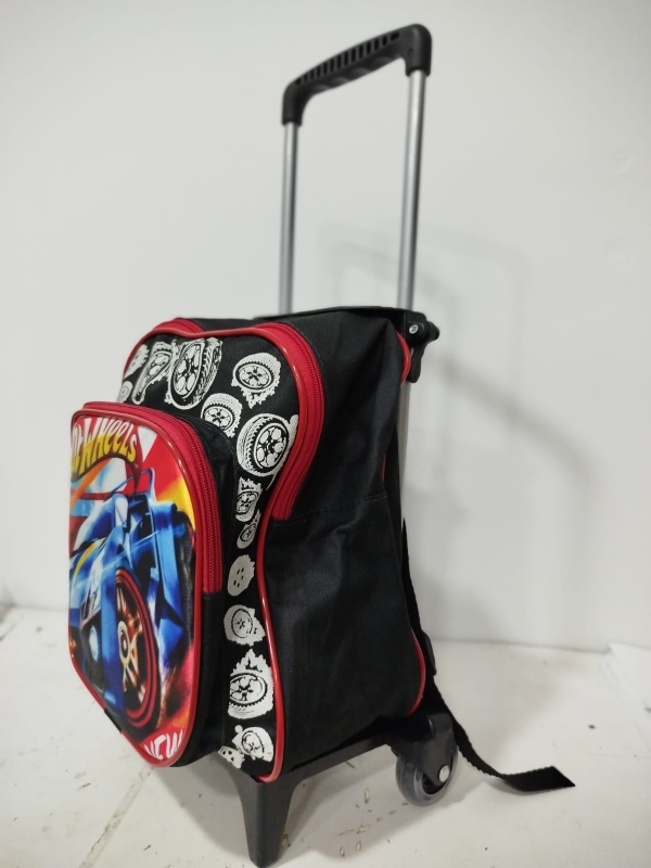 MOCHILA DE RODINHA PEQUENA BÁSICA HOTWHELLS- 2 BOLSOS - Image 2