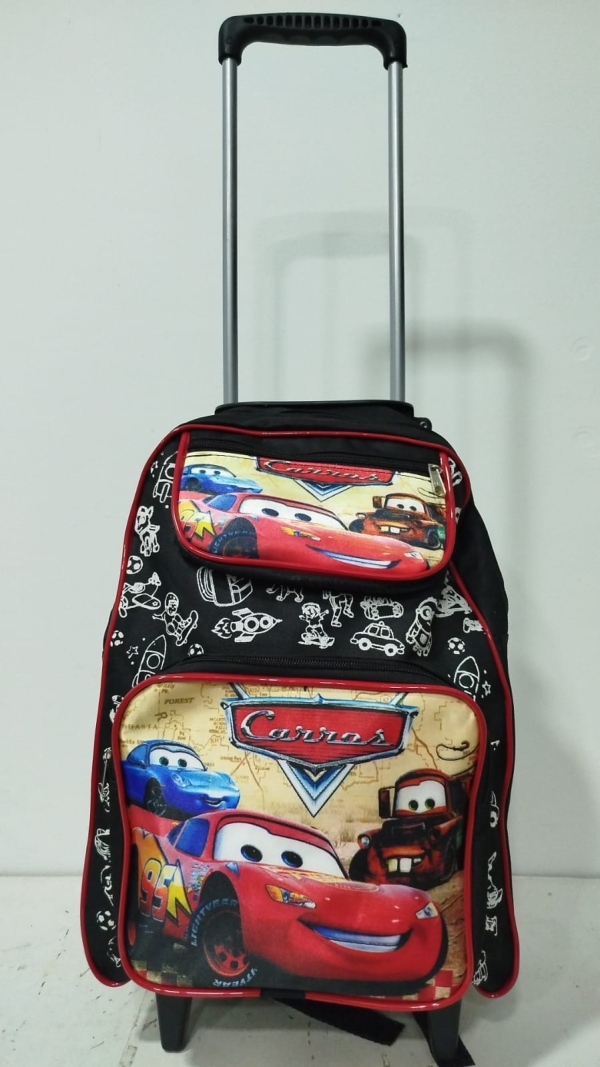 Mochila Rodinha BASICA - CARROS