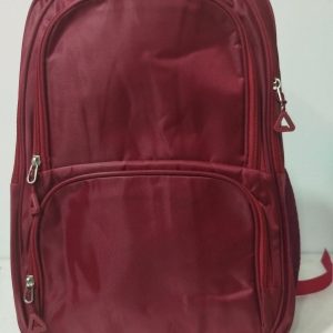 Mochila de costas reforçada juvenil - VERMELHA