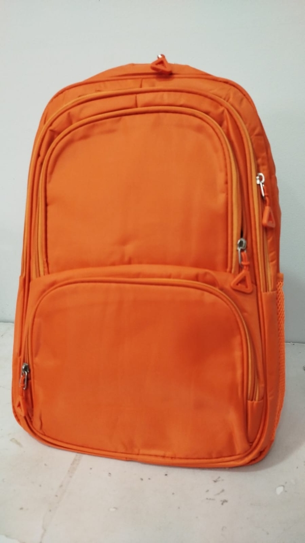 Mochila de costas reforçada juvenil - LARANJA