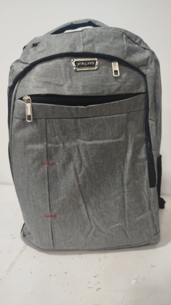 Mochila de costas BÁSICA - CINZA JEANS