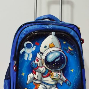 Mochila Rodinha Reforçada - SPACE BACKGROUDN