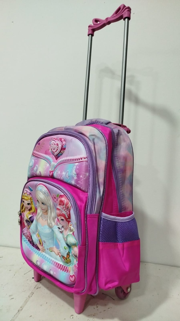 Mochila Rodinha Reforçada - LOVE PRINCESA CRISTAL - Image 2