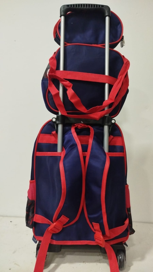 KIT MOCHILA DE RODINHA + LANCHEIRA + ESTOJO - HOMEM ARANHA - Image 3