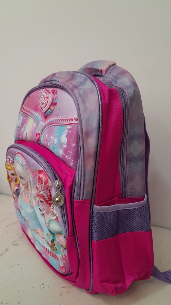 Mochila de costas reforçada - LOVE PRINCESA CRISTAL