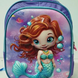 Mochila de costas reforçada média 36cm  - Sereia
