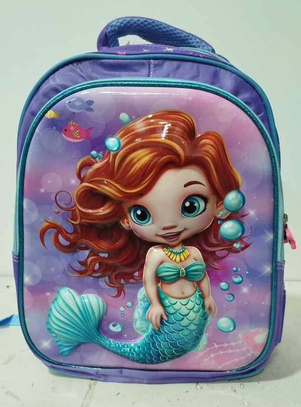 Mochila de costas reforçada média 36cm  - Sereia