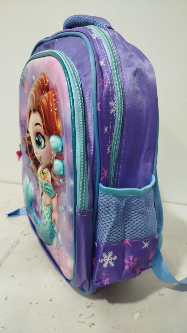 Mochila de costas reforçada média 36cm  - Sereia - Image 2