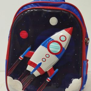 Mochila de costas reforçada média 36cm  - FOGUETE