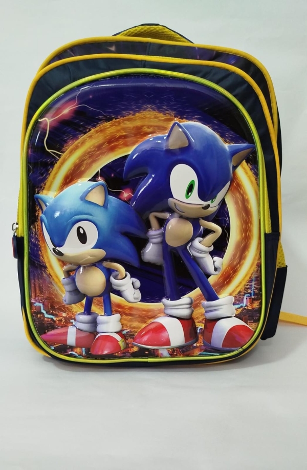 Mochila de costas reforçada - SONIC 2 - LICENCIADA