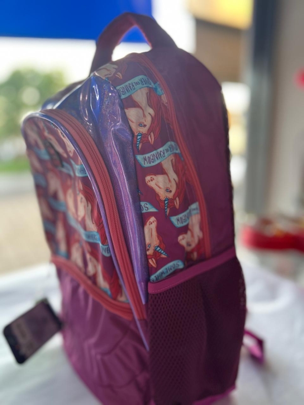 Mochila de costas reforçada - UNICÓRNEO NA COR ROSA - Image 2