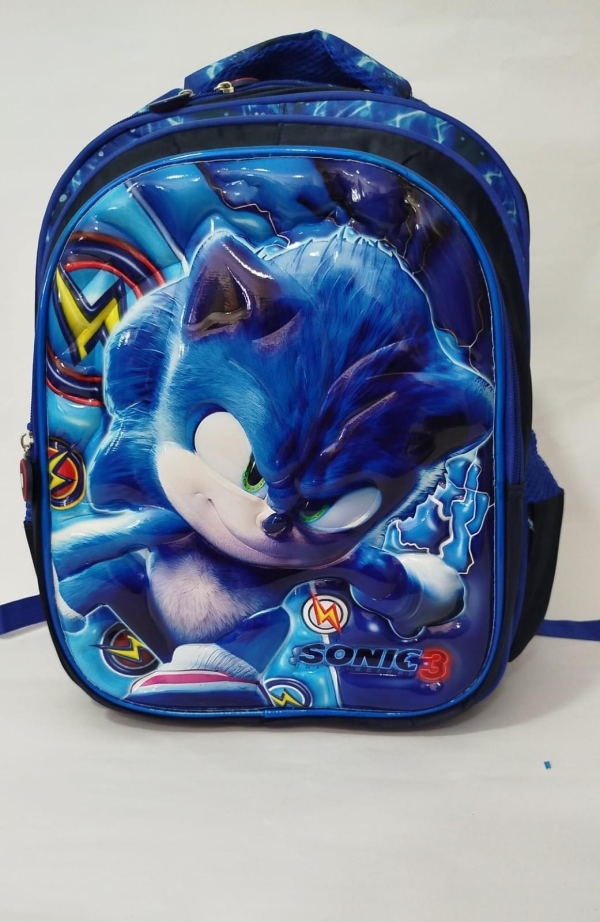Mochila de costas reforçada - SONIC - LICENCIADA