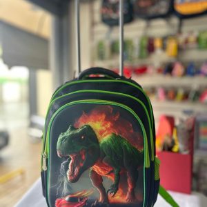 Mochila Rodinha Reforçada - DINOSSAURO JTK