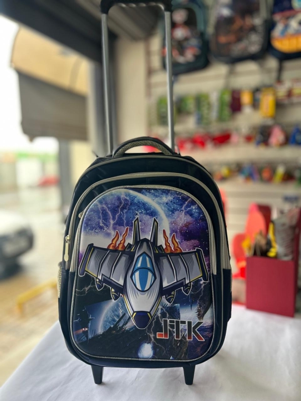 Mochila Rodinha Reforçada - AVIÃO