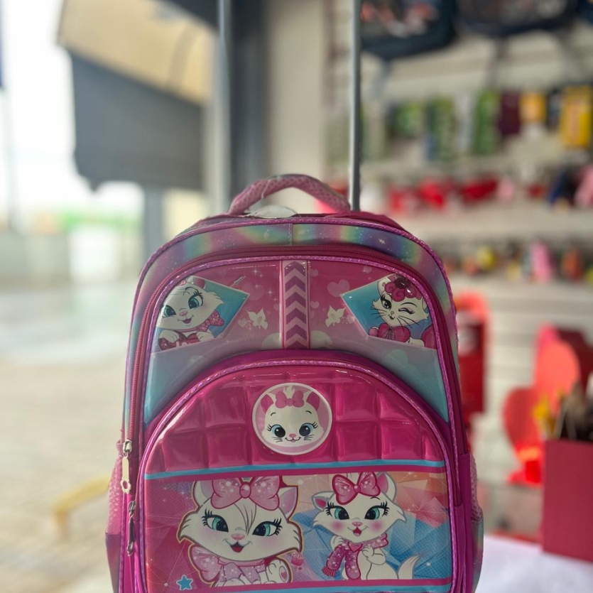 Mochila Rodinha Reforçada - GATINHA MARIE