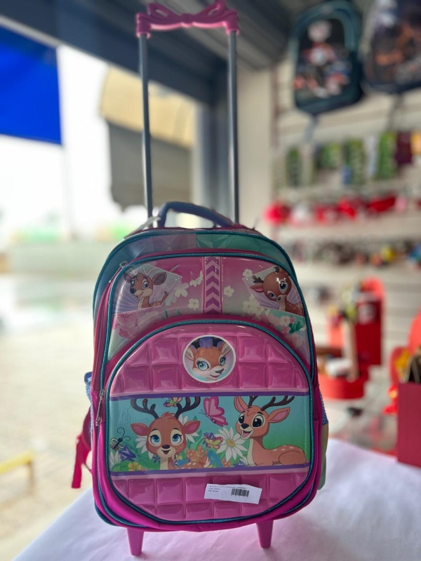 Mochila Rodinha Reforçada - ANIMAIS