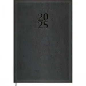 Agenda 2025 Torino Preta Costurada 176 fls. 134 mm x 192 mm - Tilibra