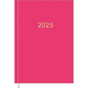 Agenda 2025 Napoli Costurada Rosa 176 fls. 134 mm x 192 mm - Tilibra