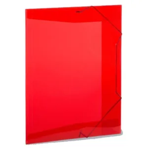 PASTA ELÁSTICO PLASCONY - VERMELHO ESCURO