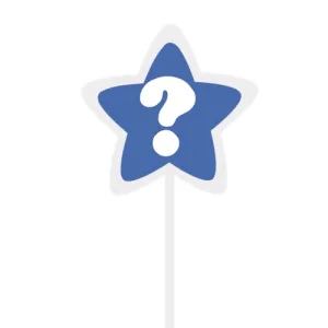 VELA ESTRELA AZUL- PONTO DE INTERROGAÇÃO