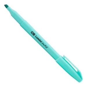 Caneta marca texto Cis Lumini Azul Pastel - Sertic