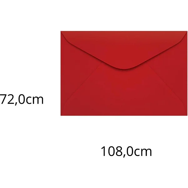 Envelope PEQUENO VERMELHO