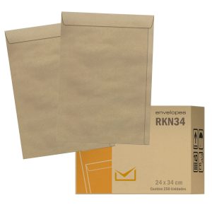 Envelope A4 PARDO (natural) 240x340 Caixa