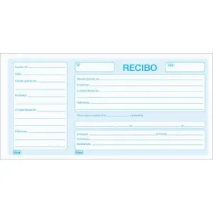 RECIBO COMERCIAL COM CANHOTO