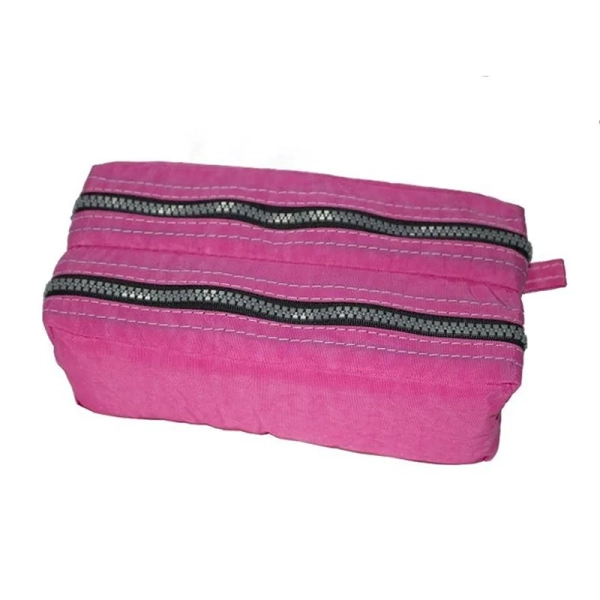 Estojo escolar duplo - COR ROSA - Image 2