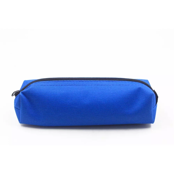 Estojo escolar simples 1 zíper- COR AZUL TURQUESA - Image 3