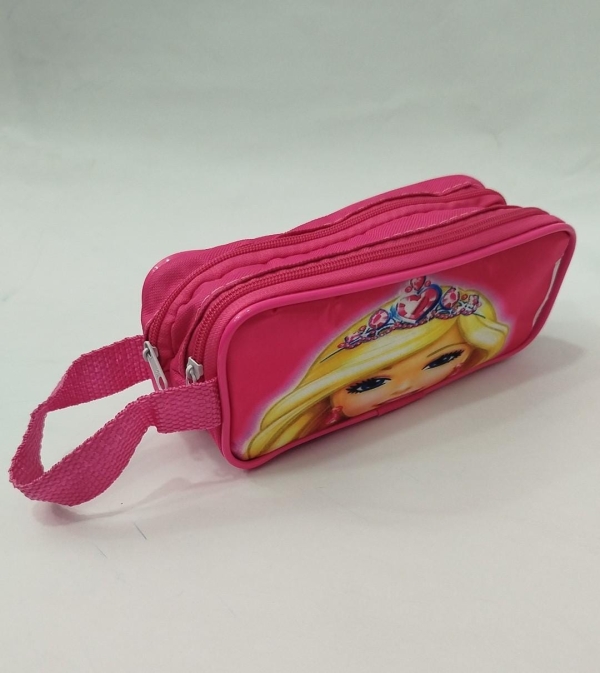 Estojo escolar duplo - Rosa Barbie - Image 2