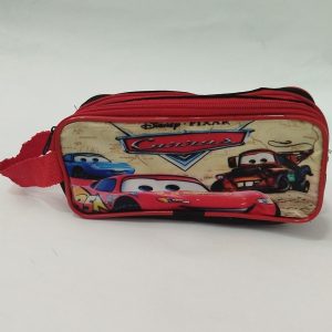 Estojo escolar duplo - CARROS