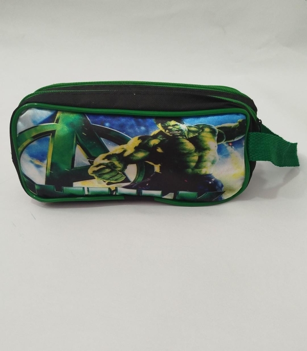 Estojo escolar duplo - HULK