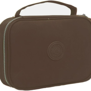 ESTOJO ESCOLAR COM DIVISÓRIA - MARRON