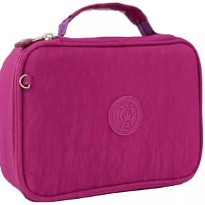 ESTOJO ESCOLAR COM DIVISÓRIA - ROXO