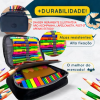 ESTOJO ESCOLAR COM DIVISÓRIA - MARRON - Image 2
