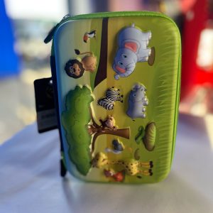 ESTOJO ESCOLAR COM DIVISÓRIA - PERSONAGENS DA FLORESTA